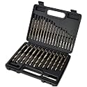 30Pcs(1/16"-1/2") Cobalt Drill Bit Set M35 HSS Jobber Length