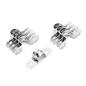 30Pcs 1/2 Inch Stainless Steel Conduit Clamps, for Pipe Fixing