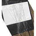 30pcs 1/8" x1/8" x12in 3mm Clear Acrylic Square Rods PLEXIGLASS Lucite Plastic Rod