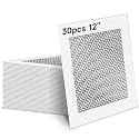 30Pcs 12 Inch Drywall Patch, Wall Repair Patches Wall Hole Repair Patch