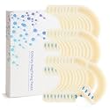 30PCS Ostomy Supplies,Ostomy Barrier Strips,Elastic Barrier Adhesive Tape Strips for Colostomy Bags Curved Ileostomy Tape for Stoma Urostomy Bag