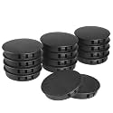 55mm Plastic Hole Plugs - Masendelk Snap-in End Caps - Black - 30pcs
