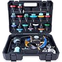 KOOPOOL 30PCS Radiator Pressure Tester Kit with Vacuum Refill