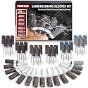30PCS Sanding Sticks,1/8" Shank Sanding Drum for Dremel Rotary Tool