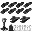 30PCS Tarp Clips Heavy Duty Lock Grip Set
