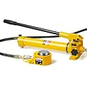 30T Low Profile Hydraulic Ram Jack with CP-180 Pump, Porta Power Kit