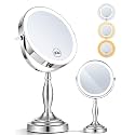 30X1X Magnifying Mirror with Lights Rechargeable Lighted