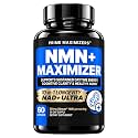 Premium (All-in-One) NMN Supplement, 30,600mg Actives | ≥99.5% Purity, Clinically Studied Uthever® NAD+ Booster + Increased Energy, Brain Protection, Senolytic Activity, Skin w. TMG, Resveratrol, Q10
