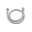 31 Inches Short Silicone Shower Hose Replacement Silver