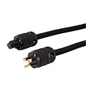 314Ag 80 Cores Silver Plated OFC Conductor Power Cable EU/US Line Power Cord for Electronic Devices(US Power Cable,1m)