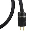 314Ag 80 Cores Silver Plated OFC Conductor Power Cable EU/US Line Power Cord for Electronic Devices(EU Power Cable,2m)