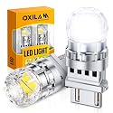 3157 LED Bulb White Reverse Lights, 800% Brighter Super Bright 3156 3056 3057 4057 4157 3047 3457 4114 LED Bulb for Backup Light, Tail Light, Brake DRL Turn Signal Parking Light Bulb for Car Tires