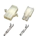 3191 Connector Spacing of 6.7mm Male and Female Docking Connectors 2p3p4p6p9p12p High Current Wire Harness Plug Sheath(2p,1sets)