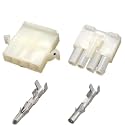 3191 Connector Spacing of 6.7mm Male and Female Docking Connectors 2p3p4p6p9p12p High Current Wire Harness Plug Sheath(4p,5sets)