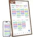 32"Digital Calendar Smart Calendar Electronic Calendar for Wall