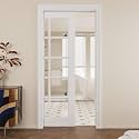 Pocket Door,10-Lite Clear Glass Doors,Home 32x80 Sliding Door