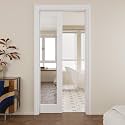 Pocket Door,1-Lite Mirror Doors,Solid Door,32x96 Sliding Door