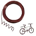 Chudeng 32.8 Feet Red Aluminum Craft Wire, 9 Gauge 3mm Thickness Sculpting Wire, Armature Wire for Sculpting, Bendable Metal Craft Wire for Making Dolls Skeleton DIY Crafts