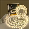 32.8FT Warm White LED Strip Lights Soft White 600 LEDs 3000K Waterproof Light Strip LED Lights for Bedroom, Kitchen Cabinets, Living Room, ETL Adapter Included (3000K Warm White, 32.8FT)