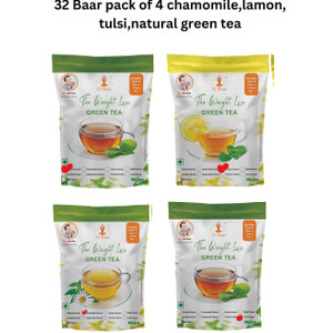 32 Baar Set Of 4 Chamomile Green