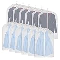 32 Inch Garment Bag 12 Pack Suit Bag for Storage Clothes Cover