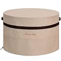 32 inch Outdoor Fireplace Round Cover Waterproof