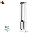 32-Inch Portable Oscillating Tower Fan, Bladeless Cooling Fan with Remote Control &amp; Timer, Super Quiet Pedestal Fan for Home &amp; Office, Stylish Gold Design