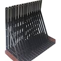 32 Pack L16 x H 10" Black Heavy Duty Shelf Brackets with Screws Metal Shelf Brackets Shelf Support Angle Brackets for Shelves L Brackets Heavy Duty Floating Shelf