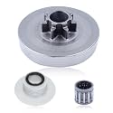 .325-7T Clutch Bell Drive Spur Sprocket Drum Worm Gear For Chinese Chainsaw 4500 45cc 5200 52cc 5800 58cc Saws Spare Parts