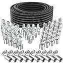 328Ft 3/8 inch Hydraulic Hose with 60PCS Fittings