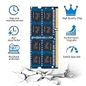 32GB DDR3 RAM 32GB Kit (4x8GB) DDR3/DDR3L 1600MHz PC3-12800 /PC3L-12800S CL11 1.35V/1.5V 2Rx8 SODIMM 204 Pin Unbuffered Non ECC Laptop Memory Upgrade