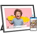 32GB FRAMEO 12.2 Inch Smart WiFi Digital Photo Frame 1280x800 IPS LCD Touch Screen, Auto-Rotate Portrait and Landscape, Share Moments Instantly via Frameo App from Anywhere