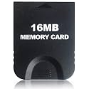 16MB(251 Blocks) Gamecube Memory Card for Gamecube &amp; Wii, Black