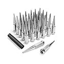 32PCS 14X1.5 Spike Lug Nut for Chevy Silverado 8Lug Aftermarket Wheel