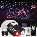 ATOKEE 32w Dual Color Starlight Headliner Kit 800pcs 0.03in 9.8ft