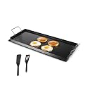 32x14 in Flat Top Griddle Carbon Steel Universal BBQ Grill Pan Cookware