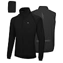33,000ft Men's Packable Cycling Jacket Waterproof Running Vest Outerwear