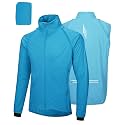 33,000ft Men's Packable Cycling Jacket Waterproof Running Vest Outerwear