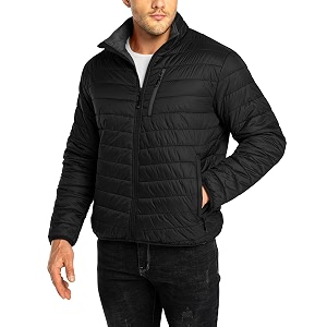 33000ft Mens Puffer Jacket Lightweight Packable Insulated