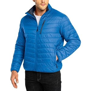 33000ft Mens Puffer Jacket Lightweight Packable Insulated