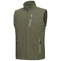 33,000ft Men's Windproof Lightweight Golf Vest Outerwear Sleeveless Jacket