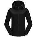 33,000ft Women's Softshell Jacket with Removable Hood Fleece Lined Jacket