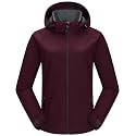 33,000ft Women's Softshell Jacket with Removable Hood Fleece Lined Jacket