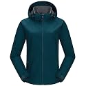 33,000ft Women's Softshell Jacket with Removable Hood Fleece Lined Jacket