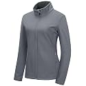 33,000ft Women's Waterproof Softshell Jacket Lightweight Fleece Lined Coat