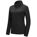 33,000ft Women's Waterproof Softshell Jacket Lightweight Fleece Lined Coat