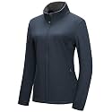 33,000ft Women's Waterproof Softshell Jacket Lightweight Fleece Lined Coat