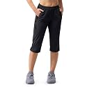 33,000ft Womens Golf Capri with Pockets 18'' Quick Dry 3/4 Hiking Pants
