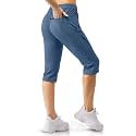 33,000ft Womens Golf Capri with Pockets 18'' Quick Dry 3/4 Hiking Pants