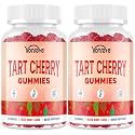 3300mg Tart Cherry Gummies for Uric Acid Cleanse, Sleep, Gout, Joint & Kidney Support – Tart Cherry Extract with Celery Seed, Melatonin, Vitamin C – Detox & Antioxidant – Mixed Berry Flavor, 120 Count